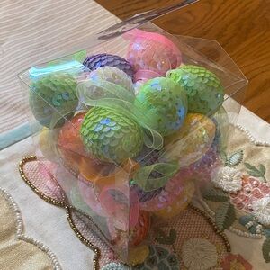 Colorful Easter Dragon Egg Party Ornaments